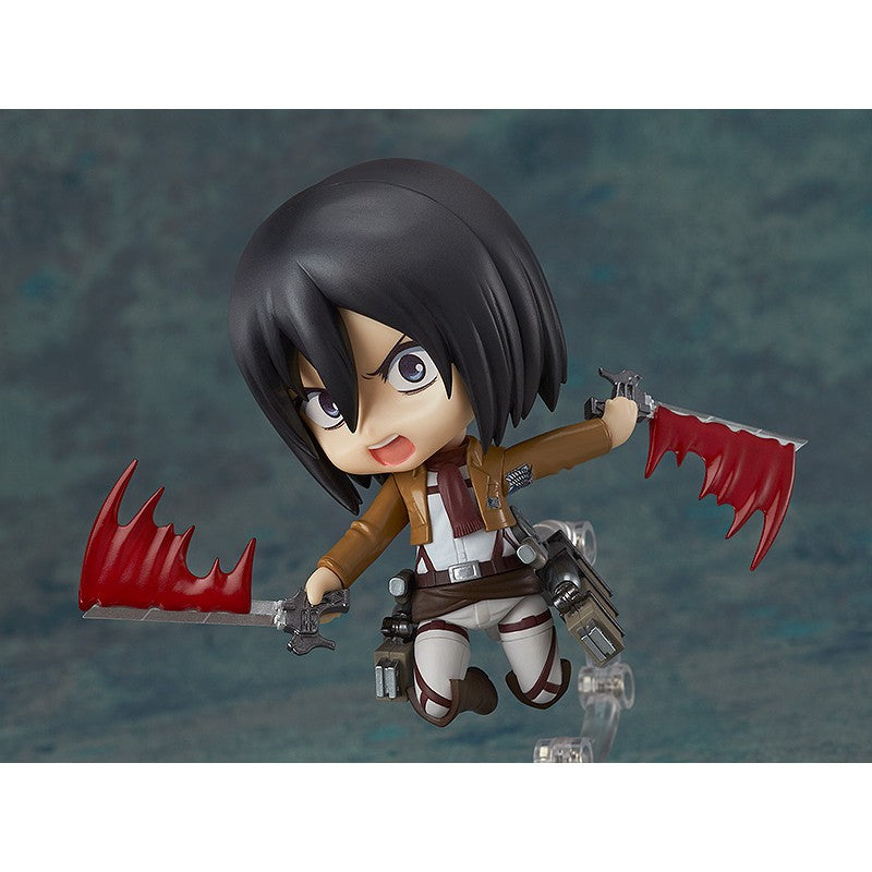 Figura de MIKASA ACKERMAN SURVEY CORPS VER FIG 10 CM ATTACK ON TITAN NENDOROID   GOOD SMILE