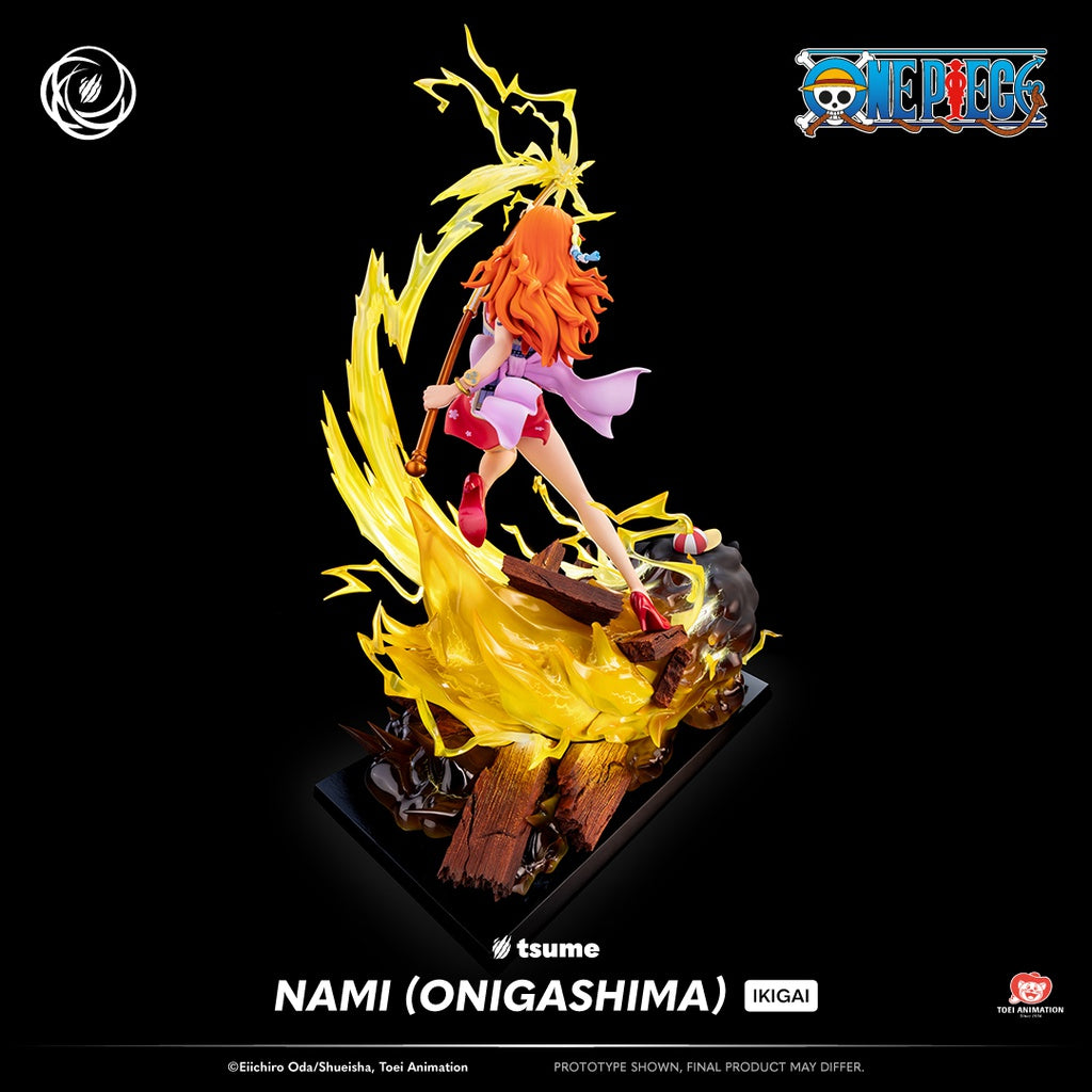 Figura de Nami (ONIGASHIMA) One Piece Tsume Ikigai 1/6  