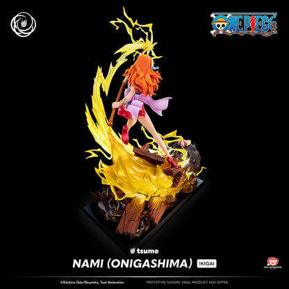Figura de Nami (ONIGASHIMA) One Piece Tsume Ikigai 1/6  