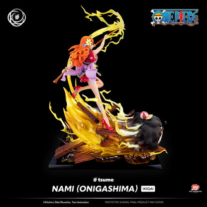 Figura de Nami (ONIGASHIMA) One Piece Tsume Ikigai 1/6  