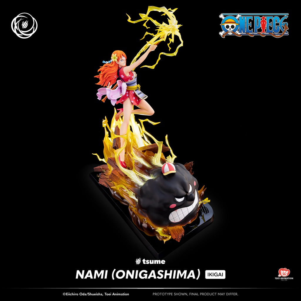 Figura de Nami (ONIGASHIMA) One Piece Tsume Ikigai 1/6  
