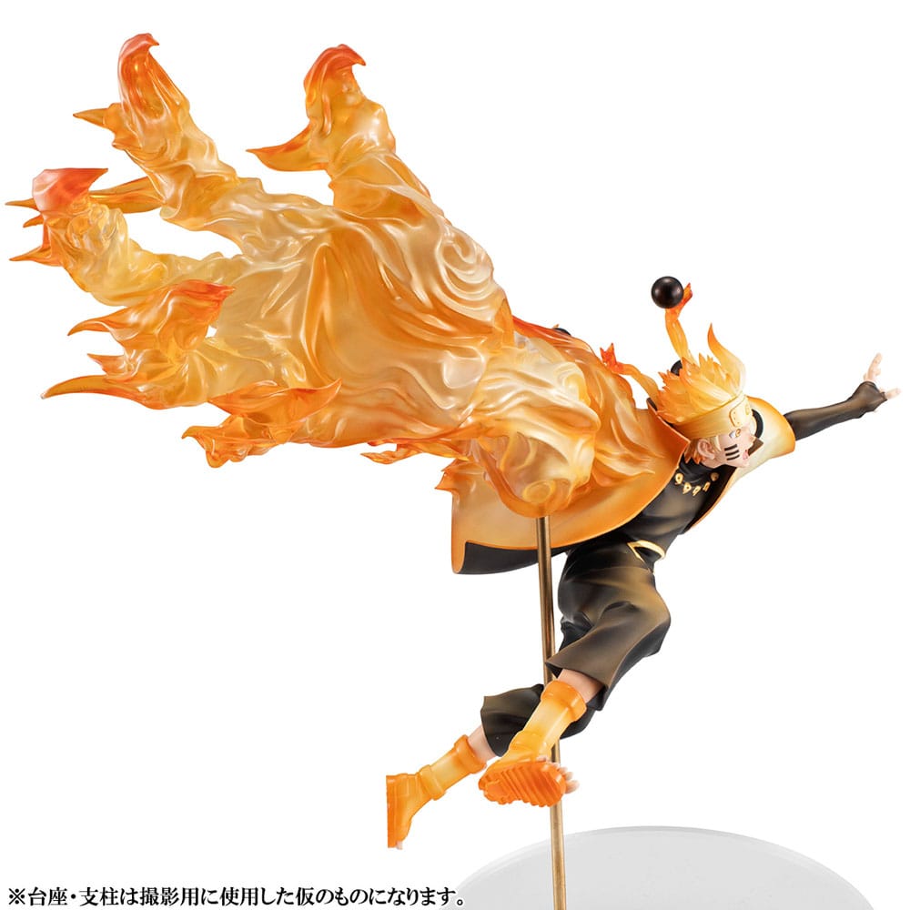 Figura de Naruto Uzumaki Serie G.E.M. Six Paths Sage Mode 15th Anniversary   Megahouse