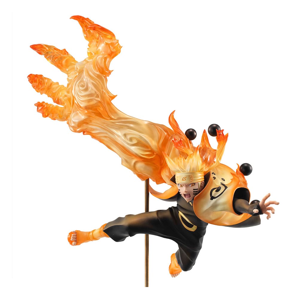 Figura de Naruto Uzumaki Serie G.E.M. Six Paths Sage Mode 15th Anniversary   Megahouse