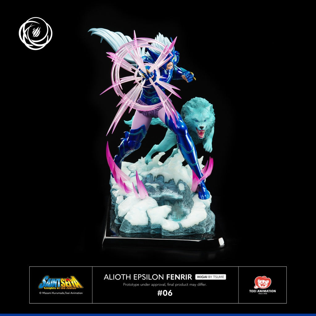 Figura de Saint Seiya Alioth Epsilon Fenrir Tsume 1/6 Ikigai   Tsume