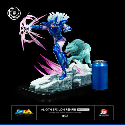 Figura de Saint Seiya Alioth Epsilon Fenrir Tsume 1/6 Ikigai   Tsume