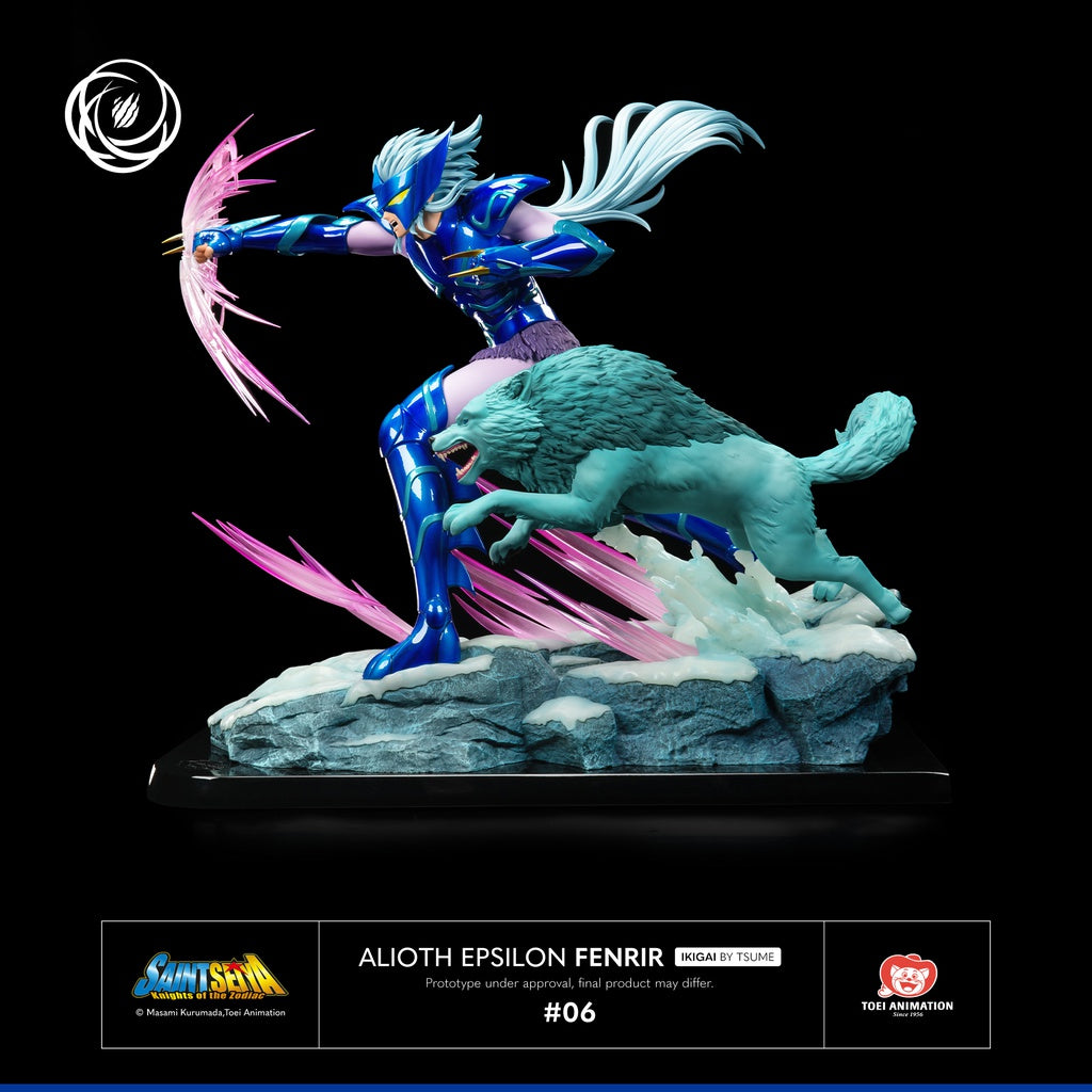 Figura de Saint Seiya Alioth Epsilon Fenrir Tsume 1/6 Ikigai   Tsume