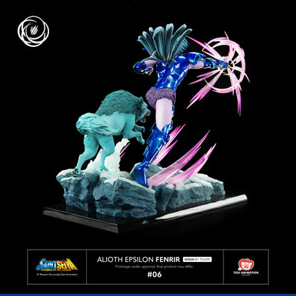 Figura de Saint Seiya Alioth Epsilon Fenrir Tsume 1/6 Ikigai   Tsume