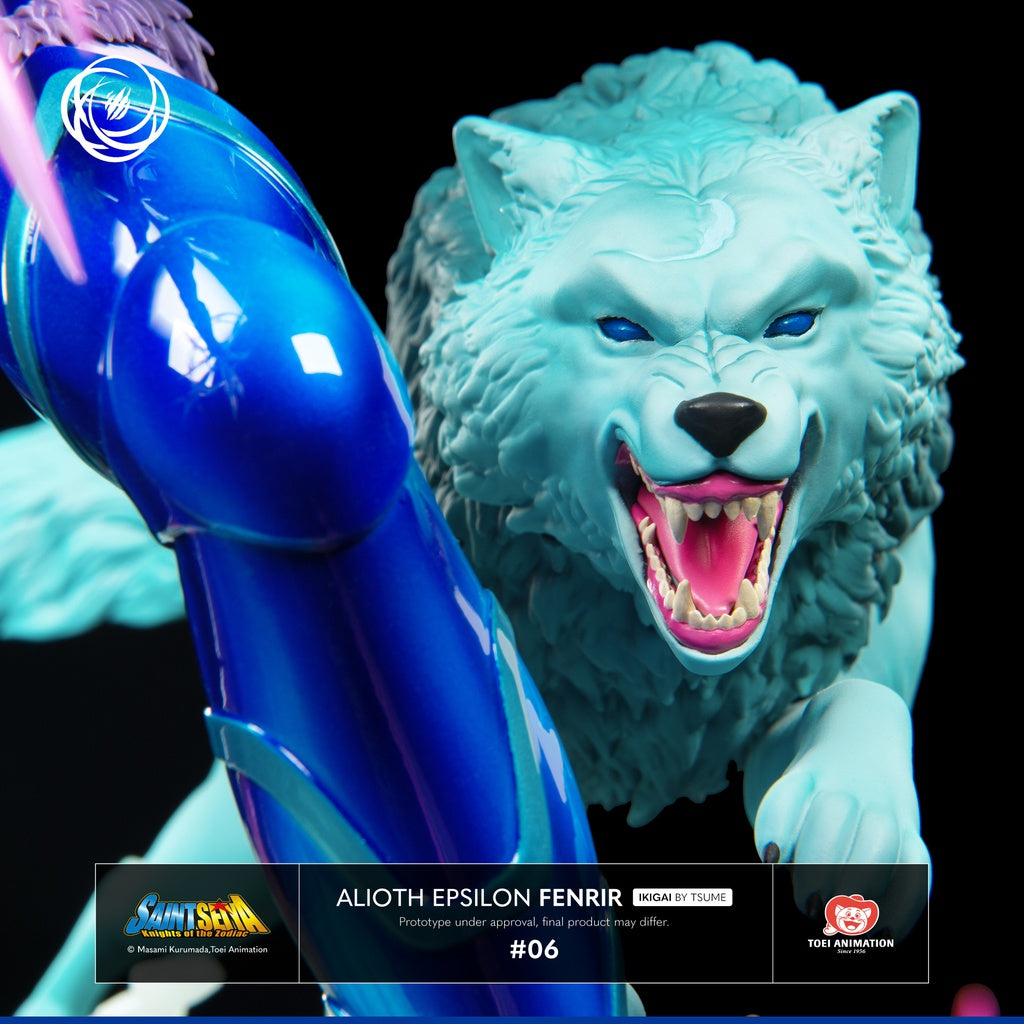 Figura de Saint Seiya Alioth Epsilon Fenrir Tsume 1/6 Ikigai   Tsume