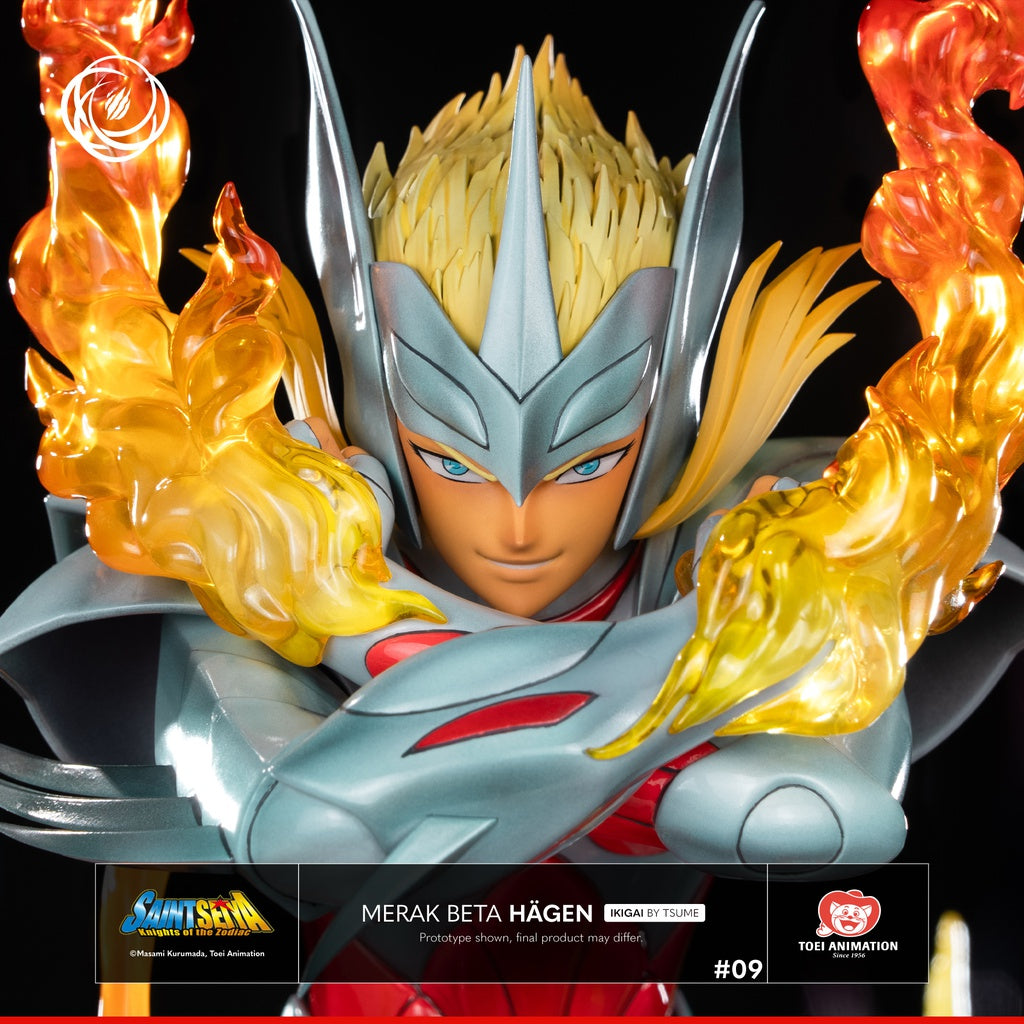 Figura de Saint Seiya Merak Beta Hagen Tsume 1/6 Ikigai   Tsume