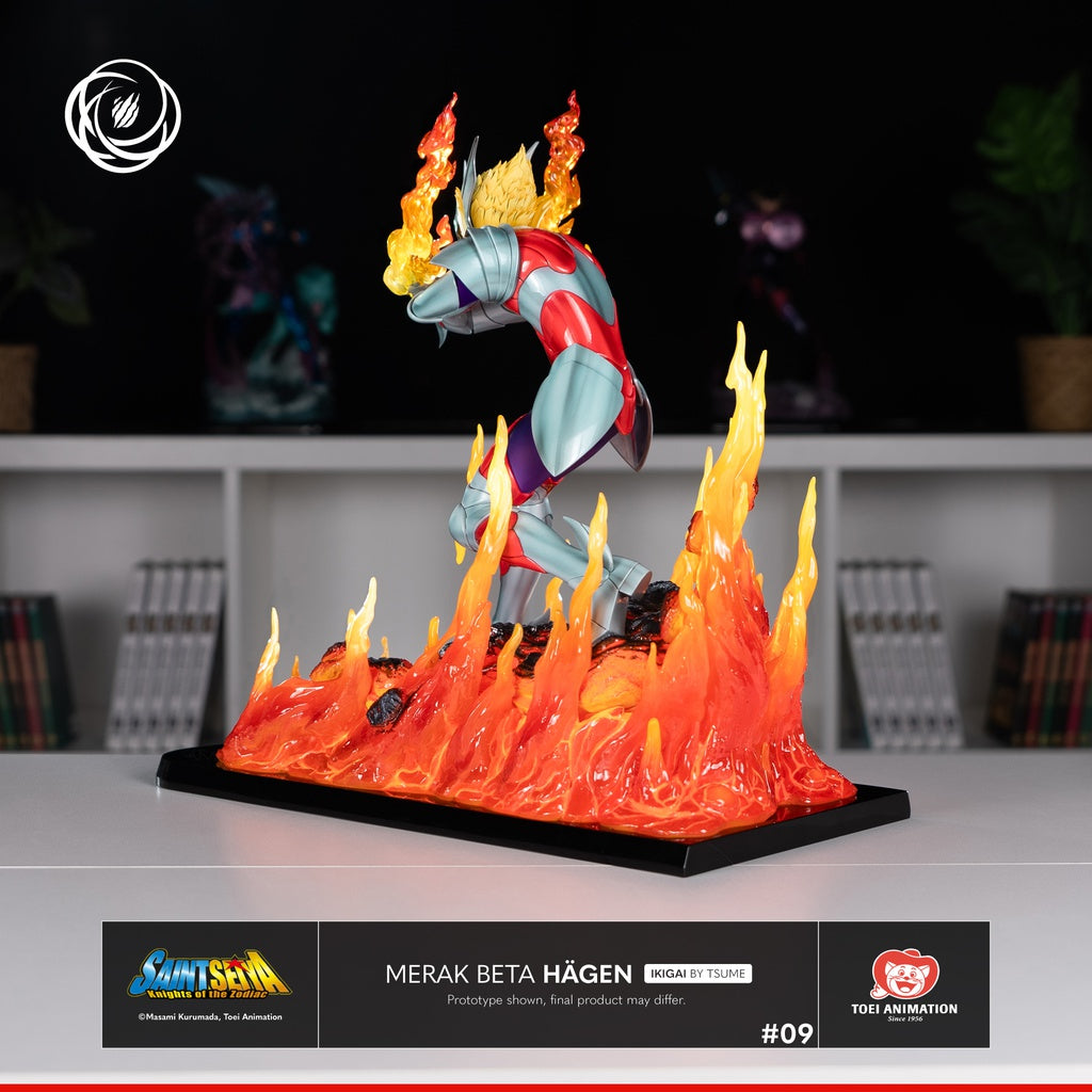 Figura de Saint Seiya Merak Beta Hagen Tsume 1/6 Ikigai   Tsume