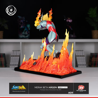 Figura de Saint Seiya Merak Beta Hagen Tsume 1/6 Ikigai  