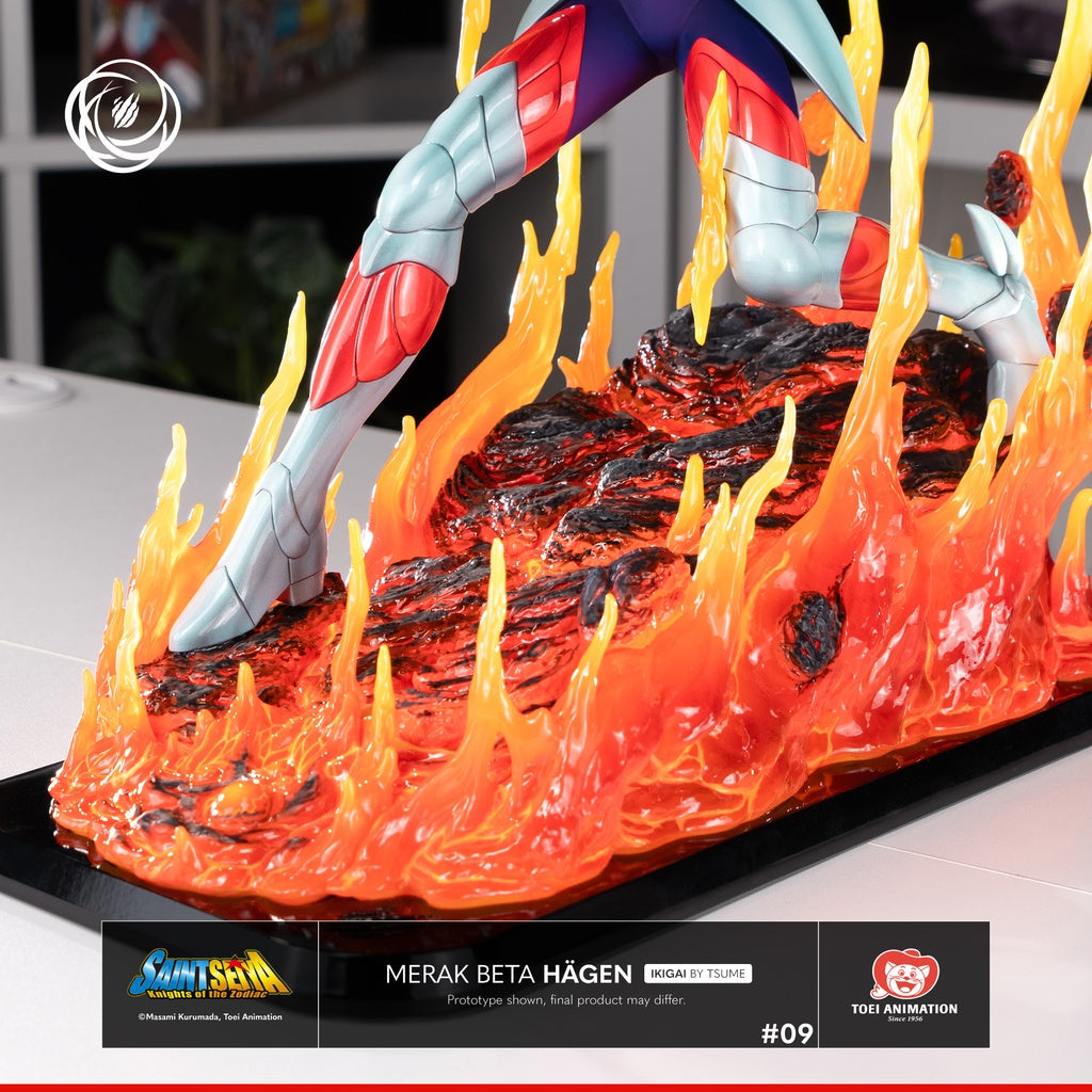 Figura de Saint Seiya Merak Beta Hagen Tsume 1/6 Ikigai   Tsume