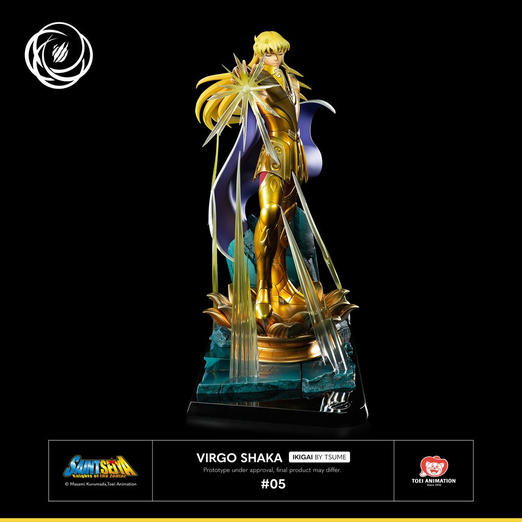 Figura de Saint Seiya Virgo Shaka Tsume 1/6 Ikigai   Tsume