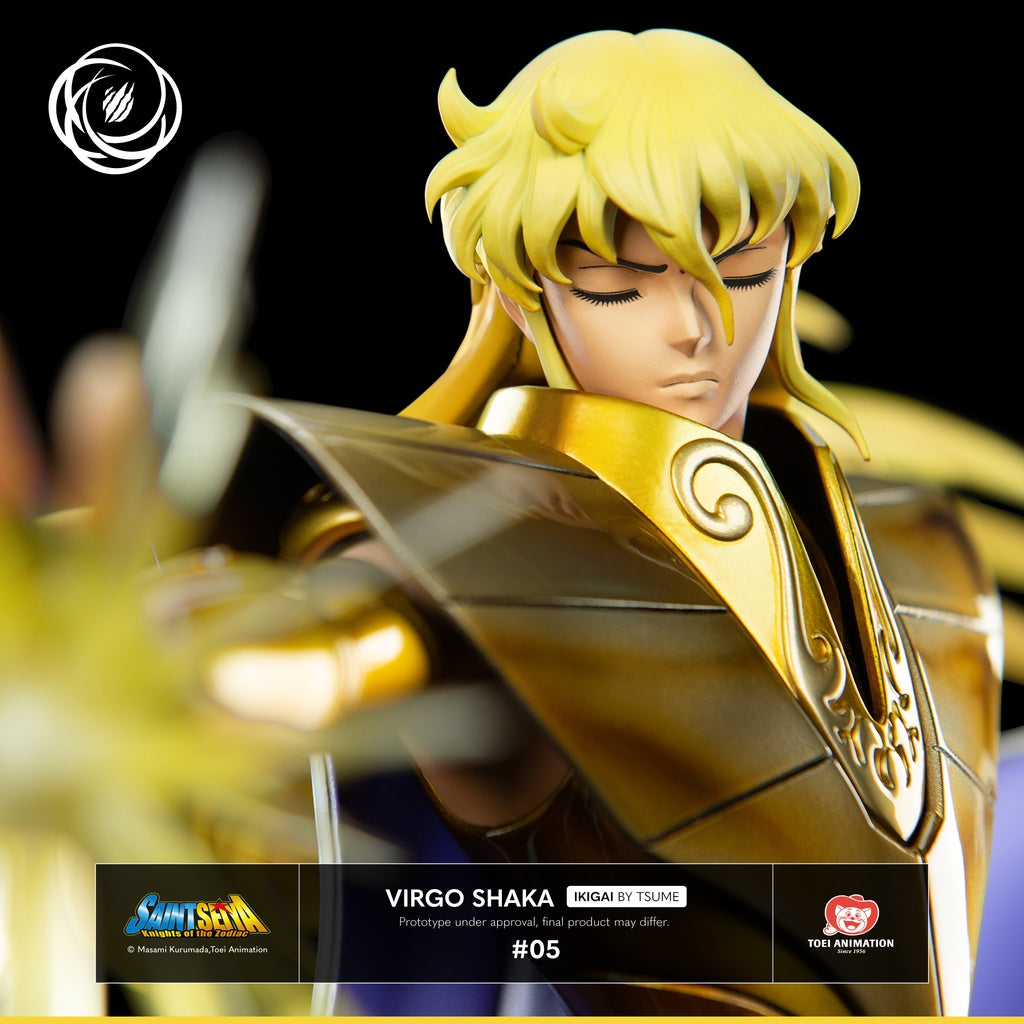 Figura de Saint Seiya Virgo Shaka Tsume 1/6 Ikigai   Tsume
