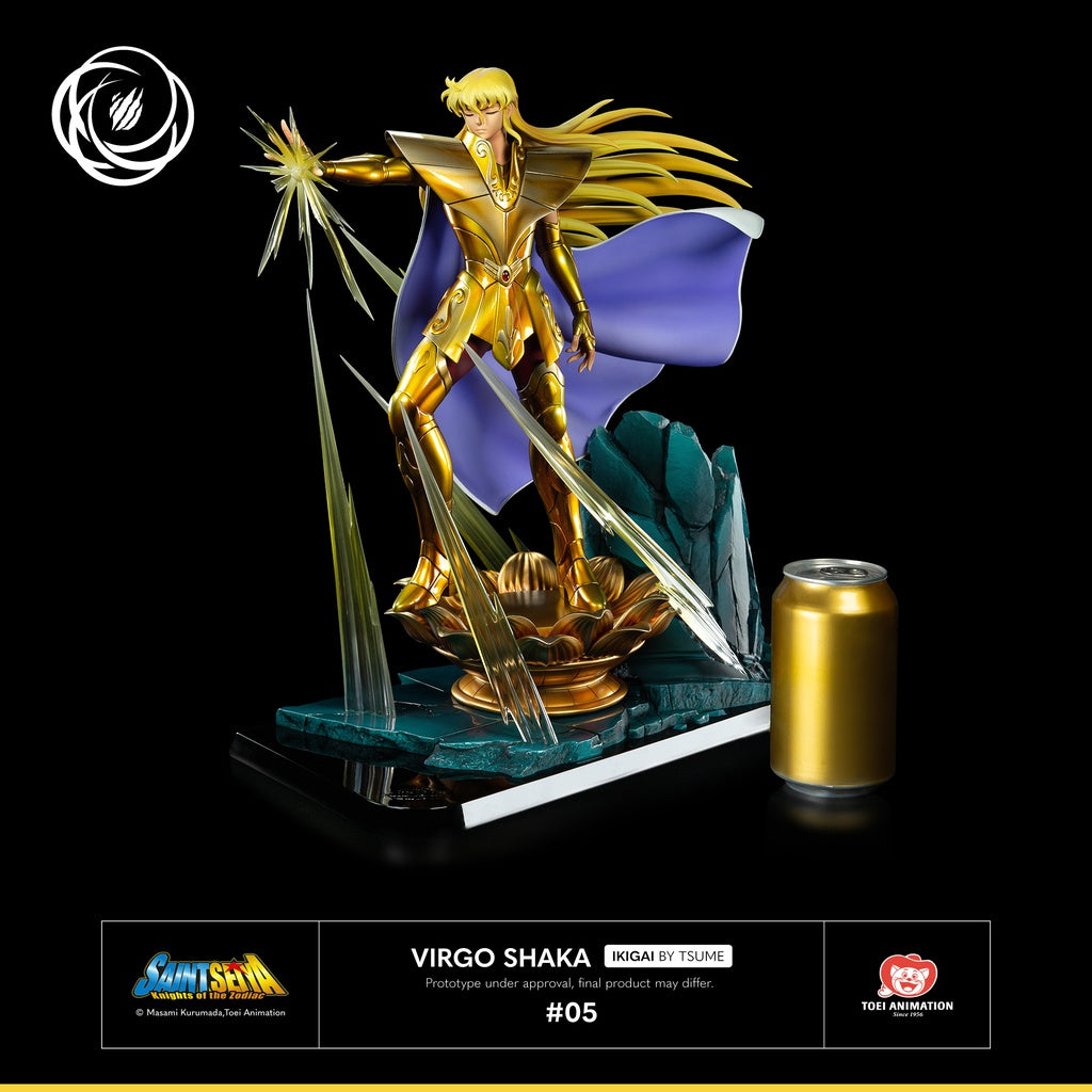 Figura de Saint Seiya Virgo Shaka Tsume 1/6 Ikigai   Tsume