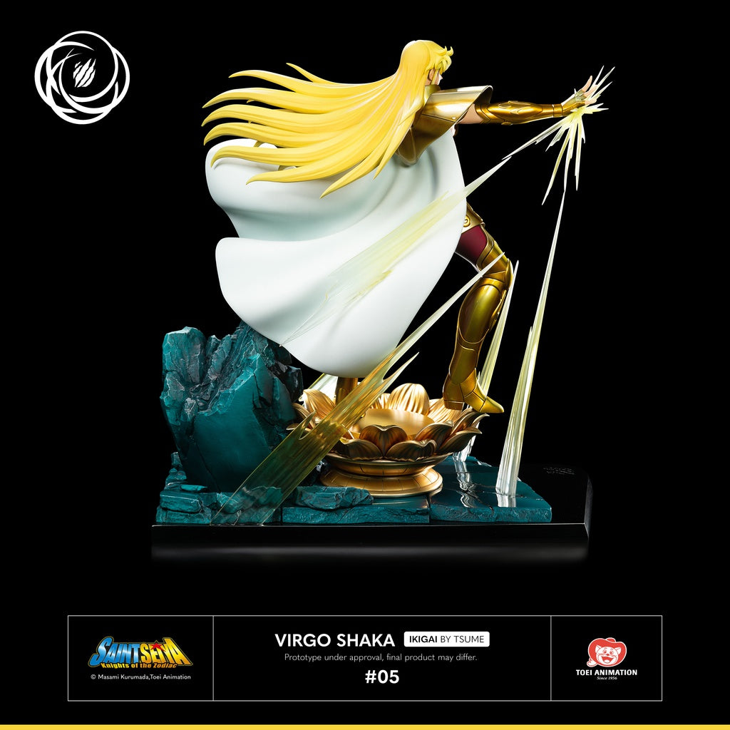 Figura de Saint Seiya Virgo Shaka Tsume 1/6 Ikigai   Tsume