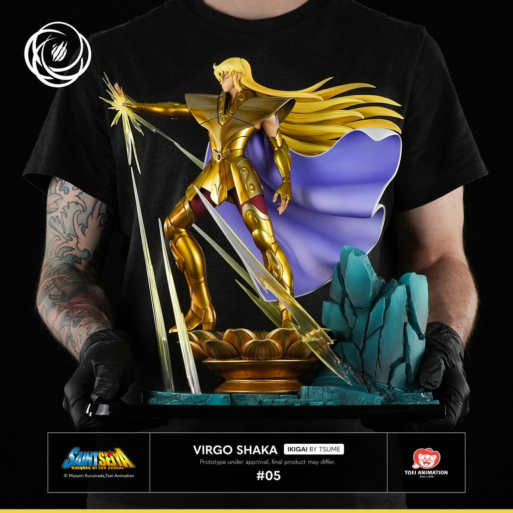 Figura de Saint Seiya Virgo Shaka Tsume 1/6 Ikigai   Tsume