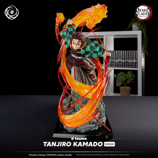 Figura de Tanjiro Kamado Kimetsu no Yaiba Ikigai Tsume 1/6 Demon Slayer  