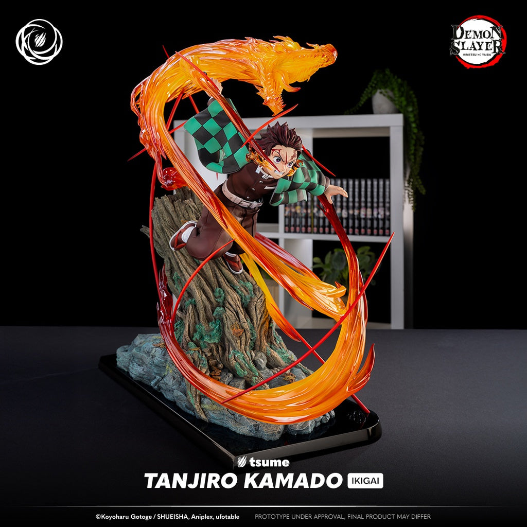 Figura de Tanjiro Kamado Kimetsu no Yaiba Ikigai Tsume 1/6 Demon Slayer   Tsume