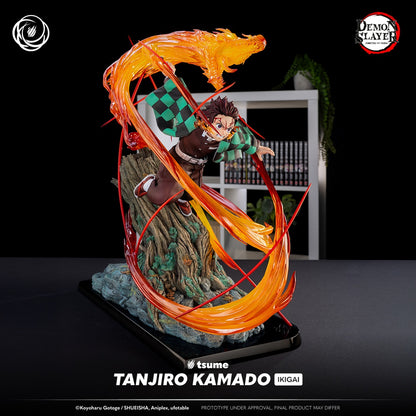 Figura de Tanjiro Kamado Kimetsu no Yaiba Ikigai Tsume 1/6 Demon Slayer   Tsume