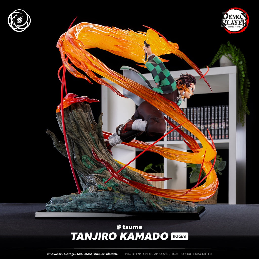 Figura de Tanjiro Kamado Kimetsu no Yaiba Ikigai Tsume 1/6 Demon Slayer   Tsume