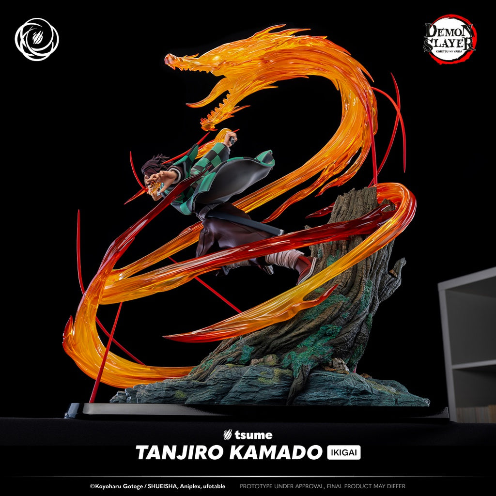 Figura de Tanjiro Kamado Kimetsu no Yaiba Ikigai Tsume 1/6 Demon Slayer   Tsume