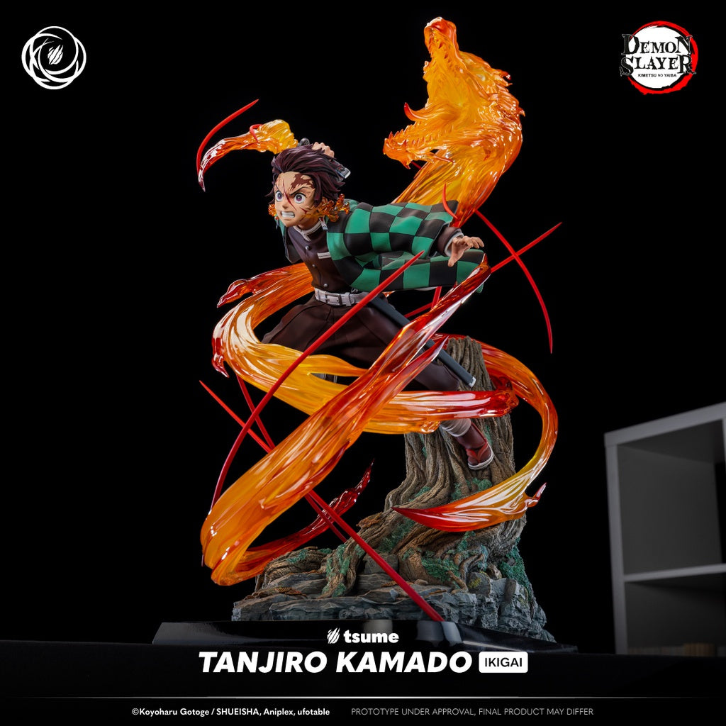 Figura de Tanjiro Kamado Kimetsu no Yaiba Ikigai Tsume 1/6 Demon Slayer   Tsume