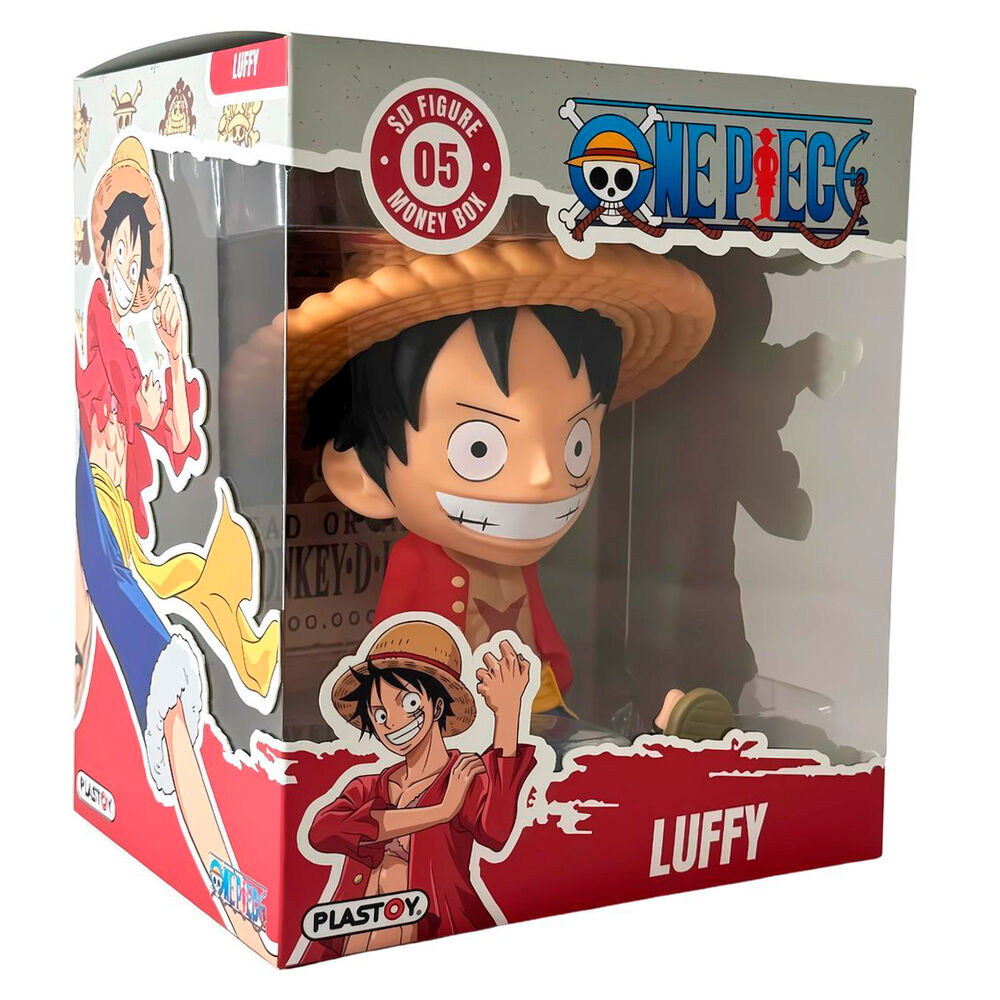 Figura hucha Luffy One Piece 18cm   PLASTOY