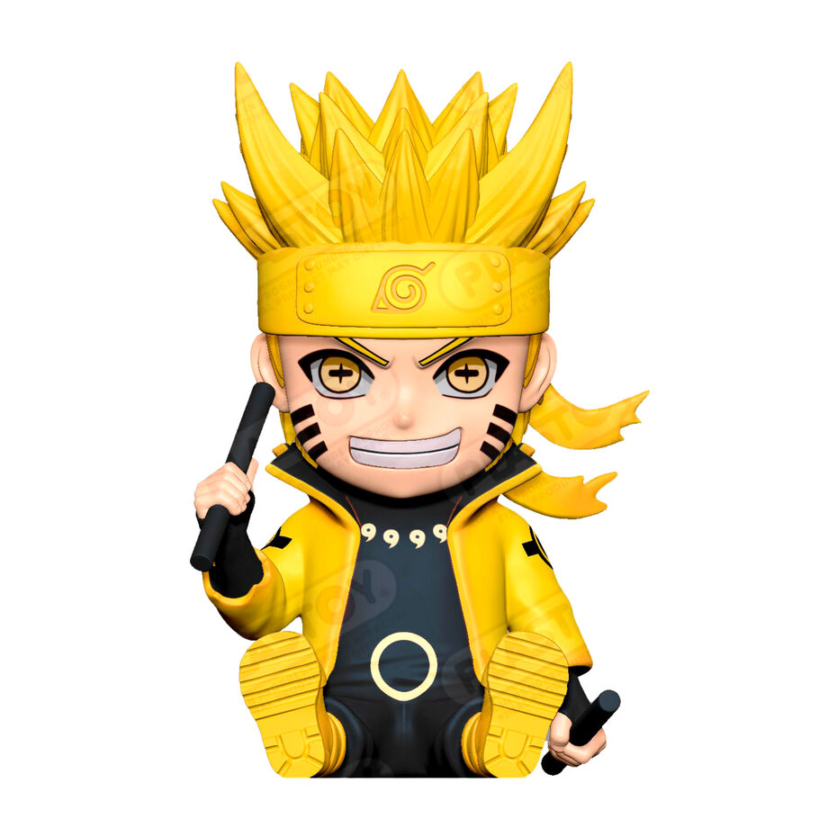 Figura hucha Naruto Rikudo Naruto Shippuden 15cm   PLASTOY