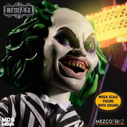 Figura parlante Beetlejuice 38cm   MEZCO TOYZ