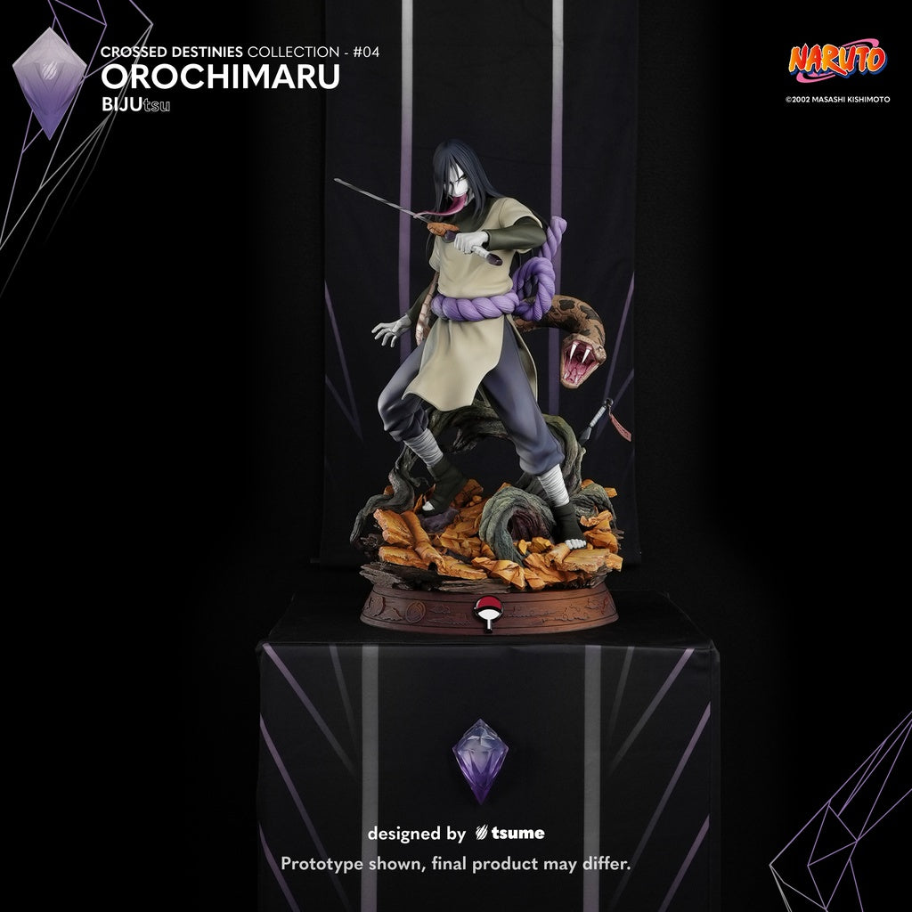 Figura resina Orochimaru Bijutsu Collection Crossed Destinies 1/4  