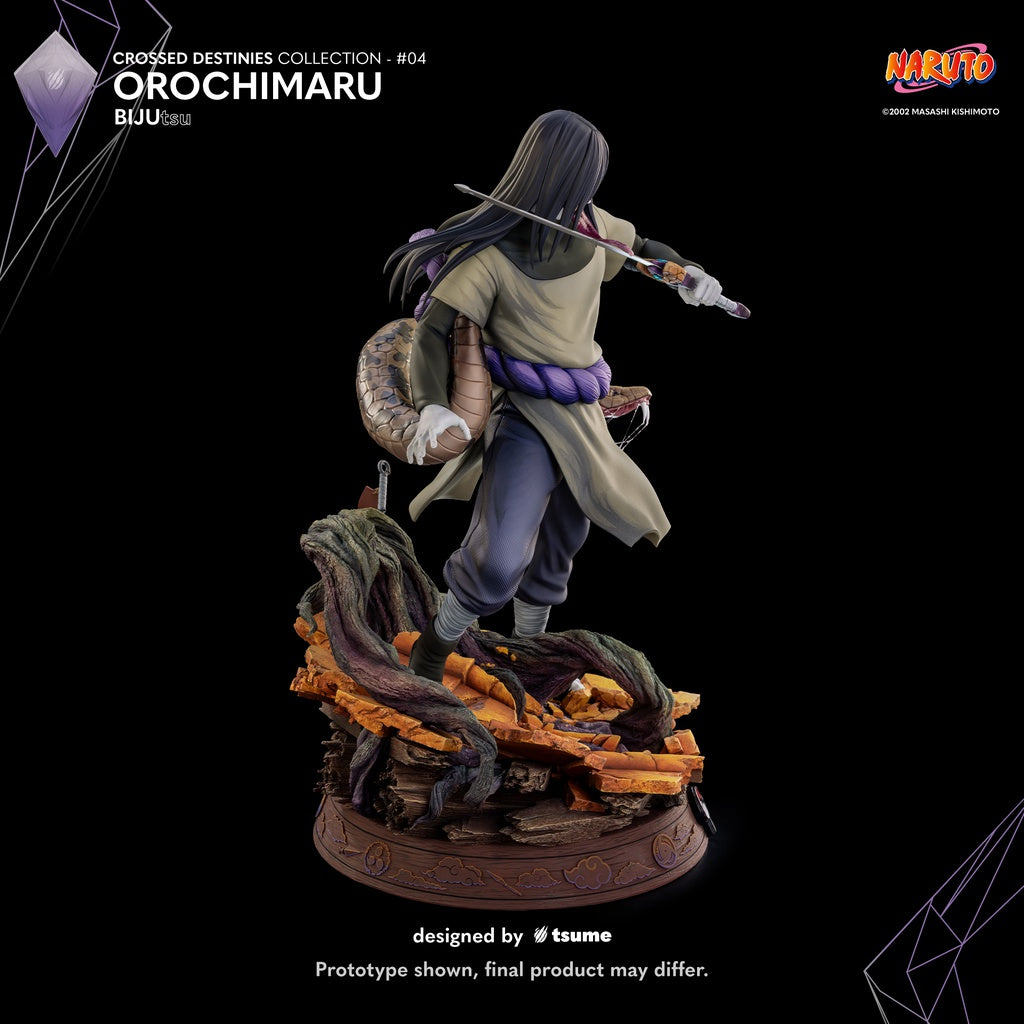 Figura resina Orochimaru Bijutsu Collection Crossed Destinies 1/4  
