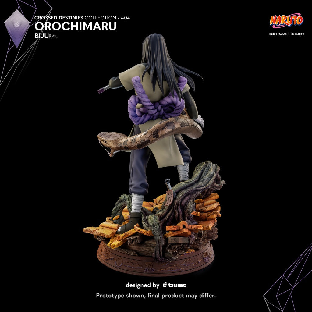Figura resina Orochimaru Bijutsu Collection Crossed Destinies 1/4  