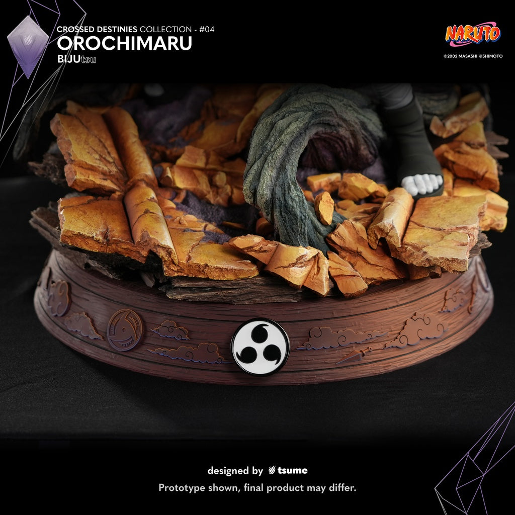 Figura resina Orochimaru Bijutsu Collection Crossed Destinies 1/4   Tsume