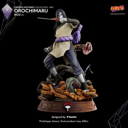 Figura resina Orochimaru Bijutsu Collection Crossed Destinies 1/4   Tsume