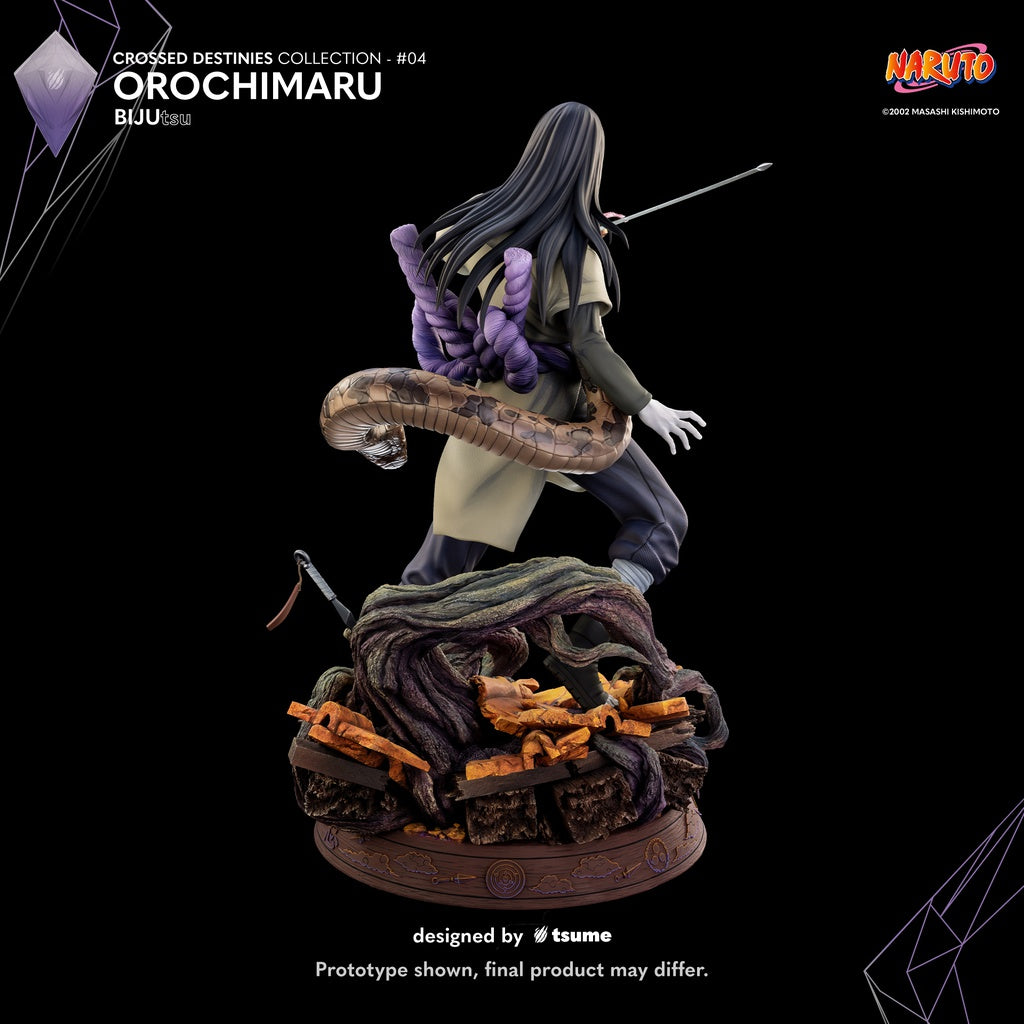 Figura resina Orochimaru Bijutsu Collection Crossed Destinies 1/4   Tsume