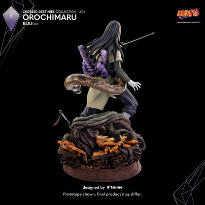 Figura resina Orochimaru Bijutsu Collection Crossed Destinies 1/4   Tsume