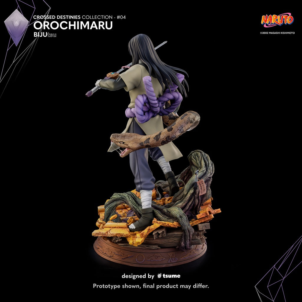 Figura resina Orochimaru Bijutsu Collection Crossed Destinies 1/4   Tsume