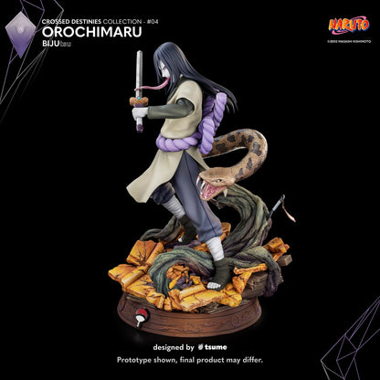 Figura resina Orochimaru Bijutsu Collection Crossed Destinies 1/4   Tsume