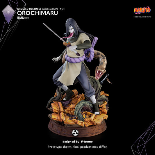 Figura resina Orochimaru Bijutsu Collection Crossed Destinies 1/4   Tsume