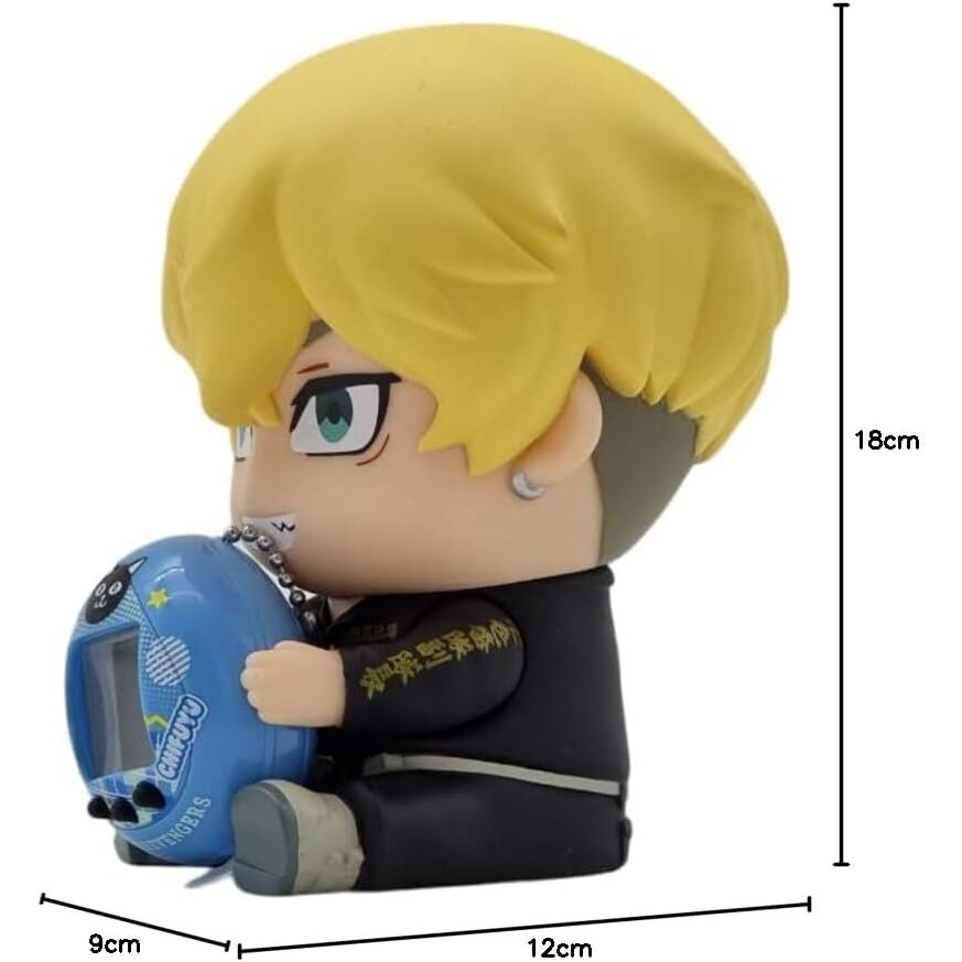 Figura soporte Chifuyu + Tamagotchi Hugmy Tokyo Revengers  