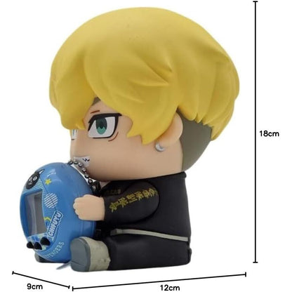 Figura soporte Chifuyu + Tamagotchi Hugmy Tokyo Revengers  