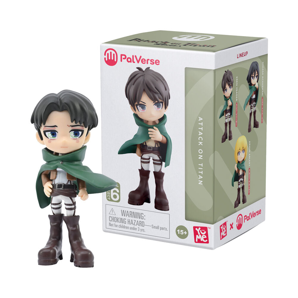 Figura sorpresa Attack On Titan 9cm surtido  