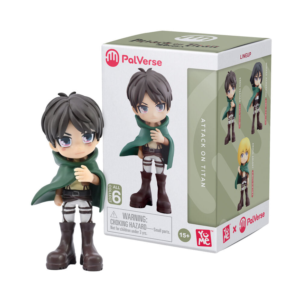 Figura sorpresa Attack On Titan 9cm surtido  