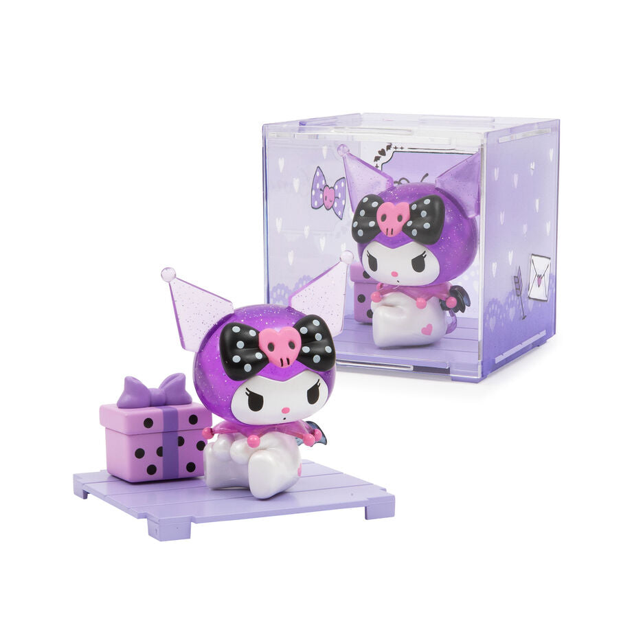 Figura sorpresa Kuromi & My Melody Love Story Hello Kitty surtido  