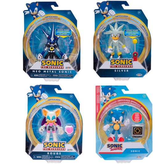 Figura wave 17 Sonic the Hedgehog 10cm surtido  