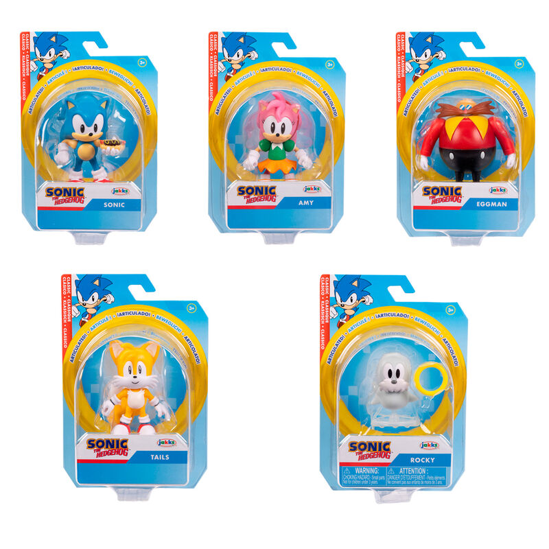Figura wave 19 Sonic the Hedgehog 6cm surtido   JAKKS PACIFIC