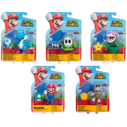 Figura wave 40 Super Mario Bros 10cm surtido   JAKKS PACIFIC