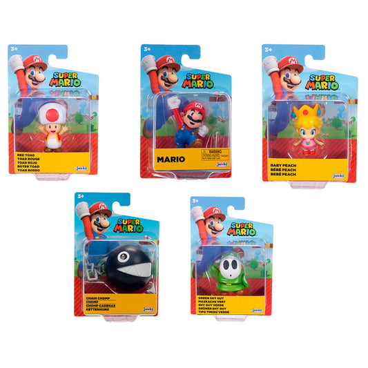 Figura wave 49 Super Mario Bros 6cm surtido  