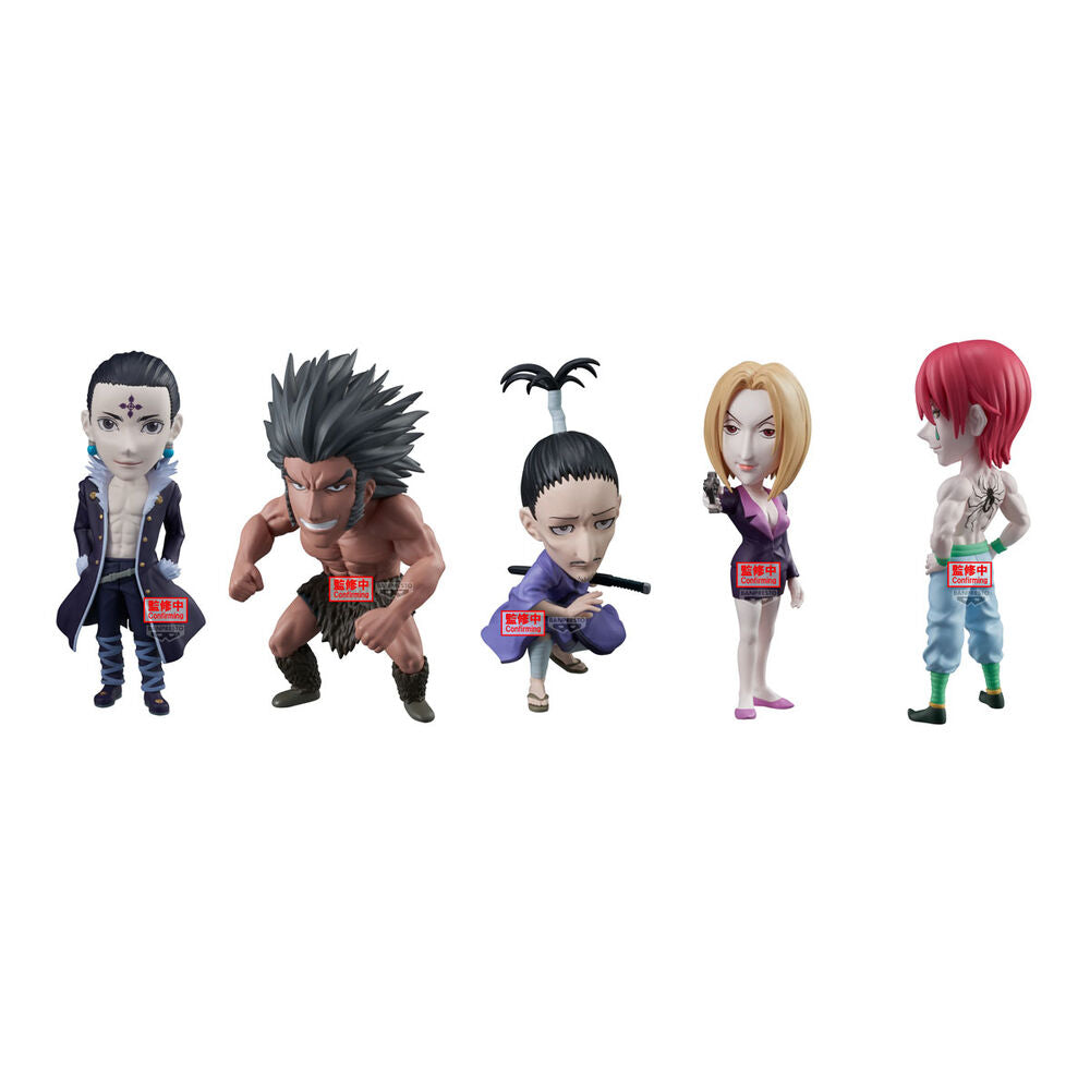 Figura world Collectable The Phantom Troupe Hunter x Hunter 9cm surtido  